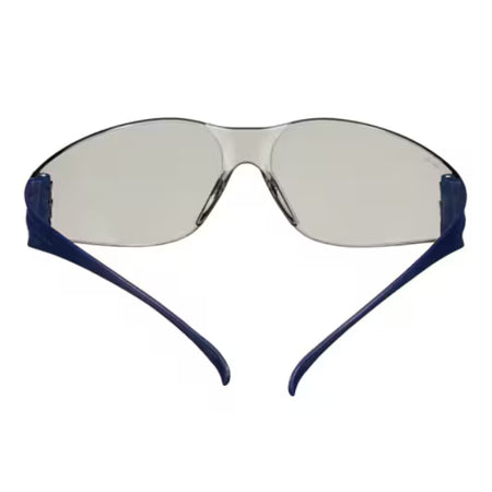 3M™ SecureFit™ 100 Veiligheidsbril, blauw montuur, antikras/anticondens, lichtgrijze lens voor binnen/buiten, SF107AF-BLU-EU, 20/doos