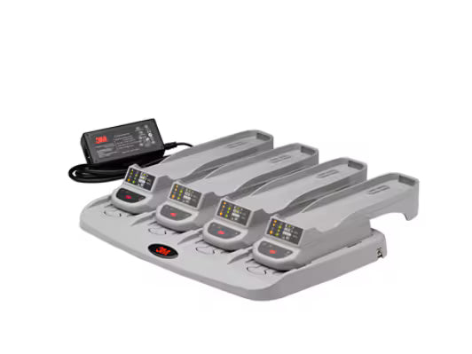 3M™ Versaflo™ TR-644E Laadstation meervoudig(4x) met voeding