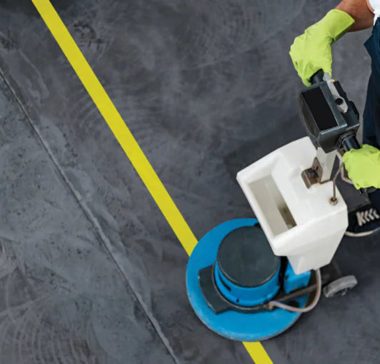 3M™ Duurzame vloermarkeringstape 971, Rood, 101.6 mm x 33 m, 0.43 mm, individueel ingepakt, handig verpakt