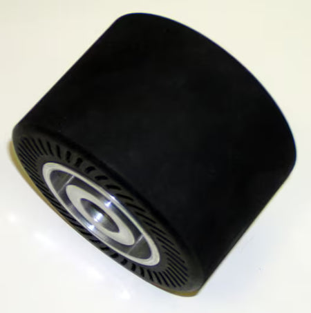 3M™ Rubber Slotted Expander Wheel, 5 in x 3-1/2 in 5/8 in Arbor Hole, PN28348