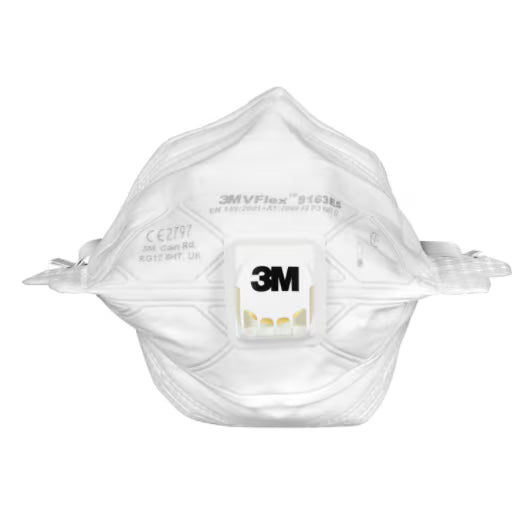 3M™ VFlex™ Deeltjesmasker, FFP3, met ventiel, klein, 9163ES