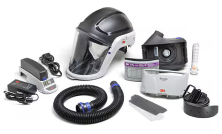 3M™ Versaflo™ Motoraangedreven ademhalingssysteem voor de zware industrie gebruiksklare kit, TR-300E+ HIK
