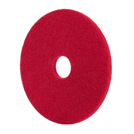 Scotch-Brite™ Vloerpads, Rood, 330 mm, 5/Doos