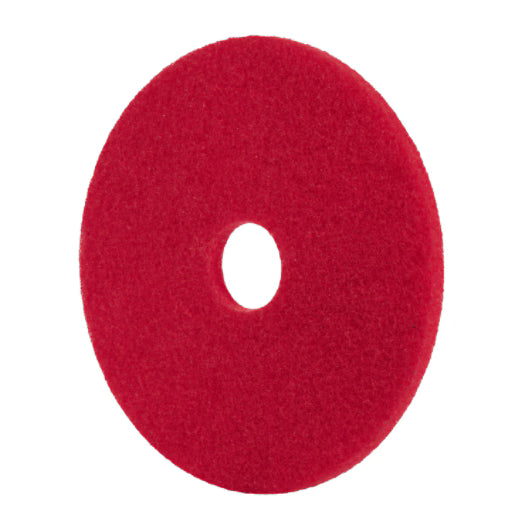 Scotch-Brite™ Vloerpads, Rood, 254 mm, 5/Doos