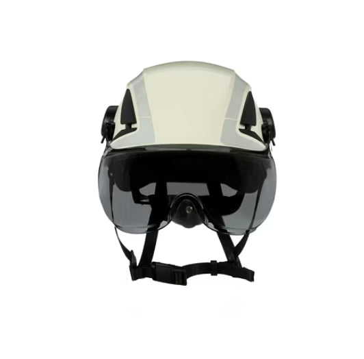 3M™ SecureFit™ Kort vizier voor X5-serie Veiligheidshelm, X5000 en X5500, grijs anti-condens krasbestendig polycarbonaat, X5-SV02-CE