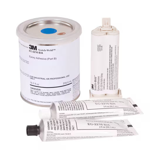 3M™ Scotch-Weld™ Epoxylijm 2216, Grijs, Component B/A, 135 ml