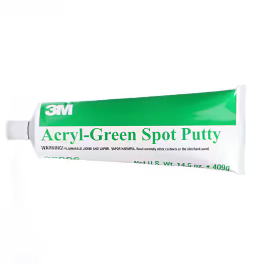 3M™ Acrylaatplamuur, Groen, tube, 410 g, 05096