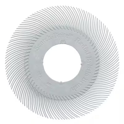 Scotch-Brite™ radiale precisieborstel, PN-RB, 120+, 152,4 mm (6 inch), type C, zonder adapter