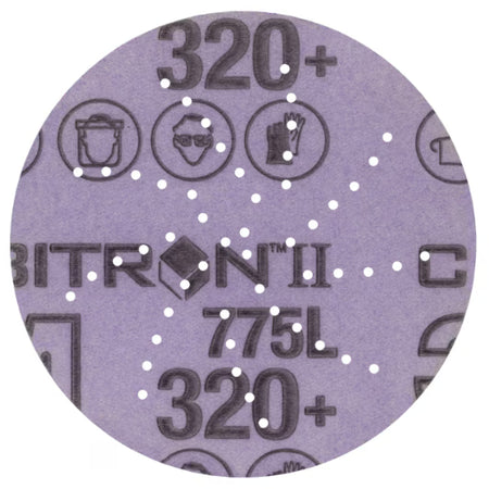 3M Xtract™ Cubitron™ II Film Schijf 775L, 76 mm, 320+, Multi Hole