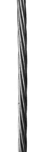 3M™ DBI-SALA® Lad-Saf™ Geperste kabel, 9,5 mm, 1x7, roestvast staal, 70 m, 6135070