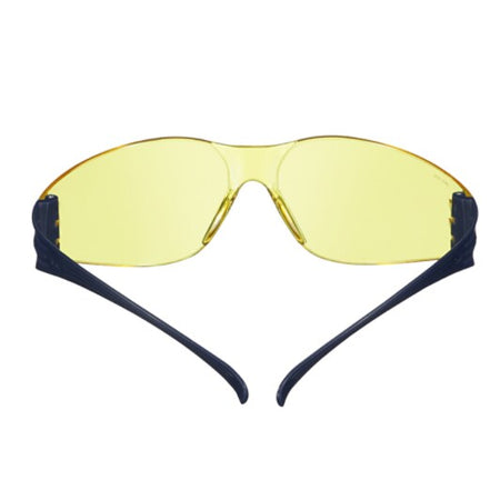 3M™ SecureFit™ 100 Veiligheidsbril, blauw montuur, antikras/anticondens, amberkleurige lenzen, SF103AF-BLU-EU, 20/doos