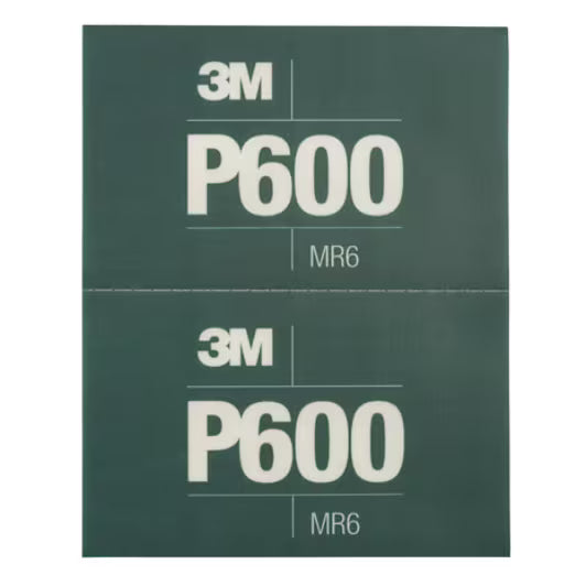 3M™ Flexibele Hookit™ Schuurvellen 270J, 140 mm x 171 mm, P600, 34339