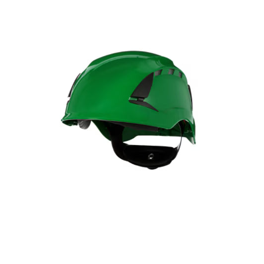 3M™ SecureFit™ Veiligheidshelm X5500, geventileerd, CE, groen, X5504V-CE