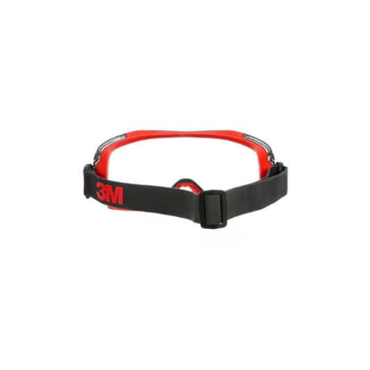 3M™ GoggleGear™ 6000 Ruimzichtbril, rode afdichtingsrand, Scotchgard™ condenswerende en krasbestendige coating (K&N), heldere lens, GG6001SGAF-RED-EU, 10/doos