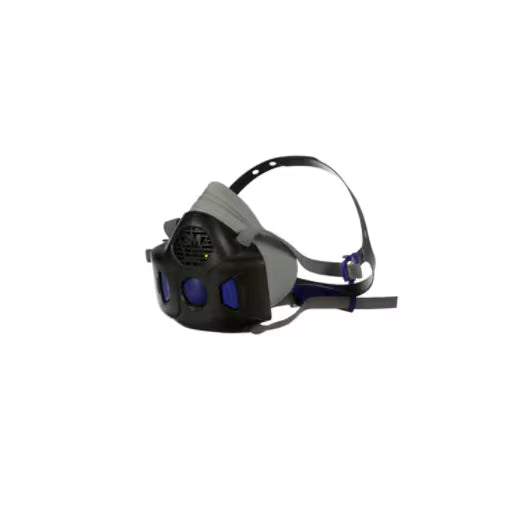 3M™ Secure Click™ Herbruikbaar halfgelaatsmasker met spraakmembraan, medium, HF-802SD