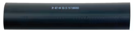 3M™ HDT-AN Dikwandiger Warmtekrimkousbuis met Lijm, Zwart, 55/15 mm, 1 m
