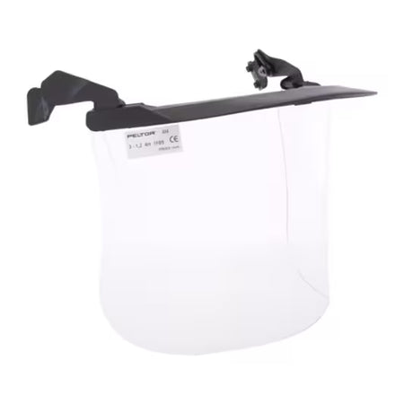 3M™ Gelaatsscherm, standaard klep, polycarbonaat, helder, V4H