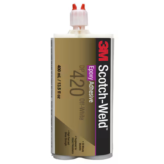 3M™ Scotch-Weld™ Epoxylijm DP420, Gebroken wit, 50 ml Duo-Pak