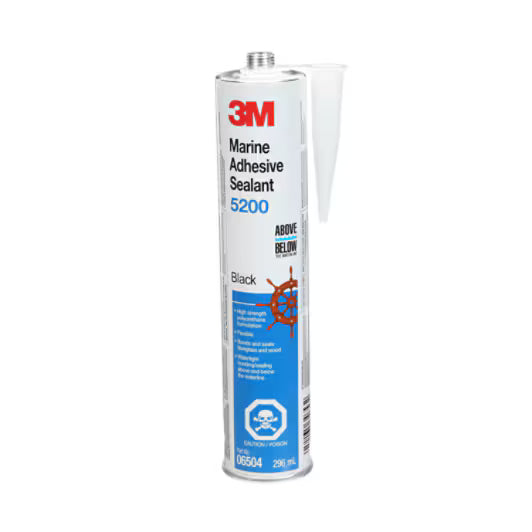 3M™ Marine kit 5200, zwart, 40 ml cartridge