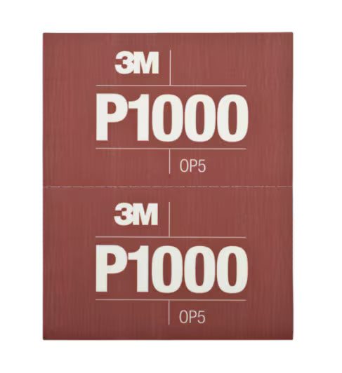3M™ Flexibele Hookit™ Schuurvellen 270J, 140 mm x 171 mm, P1000, 34341