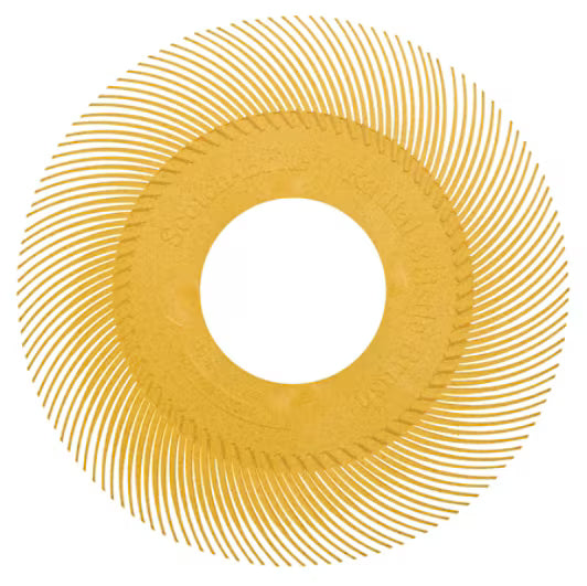 Scotch-Brite™ Radial Bristle Brush BB-ZB met adapter, Type C, 152 mm x 11,11 mm x 25,4 mm, P80