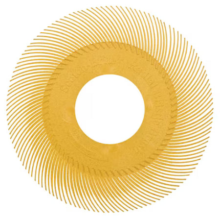 Scotch-Brite™ Radial Bristle Brush BB-ZB met adapter, Type C, 152 mm x 11,11 mm x 25,4 mm, P80