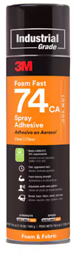 3M™ Foam Fast Lijmspray 74, Oranje, 500 ml