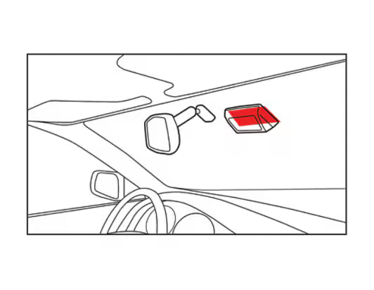 3M™ Dual Lock™ Hersluitbare Klikband Low Profile, Transparant, 25 mm x 45.7 mm, 2.8 mm, 110 kopjes/cm²