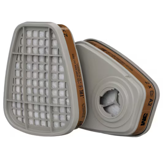 3M™ Gas- en dampfilter, A2, 6055