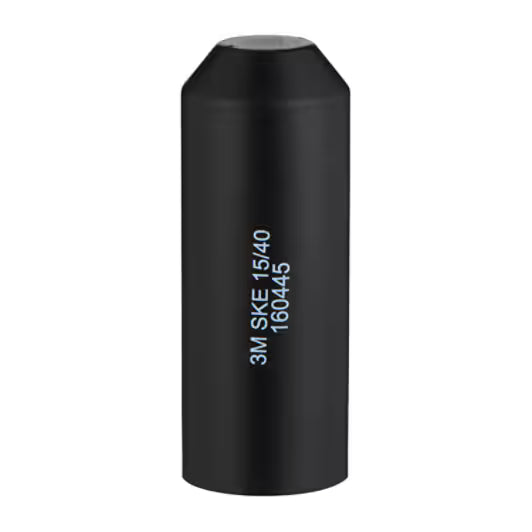 3M™ SKE 15/40 Warmtekrimpeindkap, Zwart, 40/15 mm