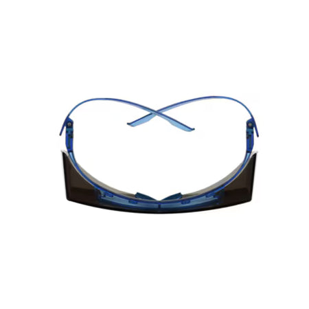 3M™ SecureFit™ 3700 Overzetbril, blauwe veren, Scotchgard™ anticondens (K&N), grijze lens, SF3702SGAF-BLU-EU, 20/doos