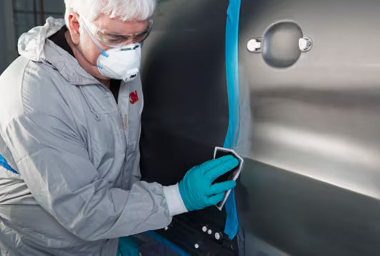 3M™ Flexibele Hookit™ Schuurvellen 270J, 140 mm x 171 mm, P1500, 34343