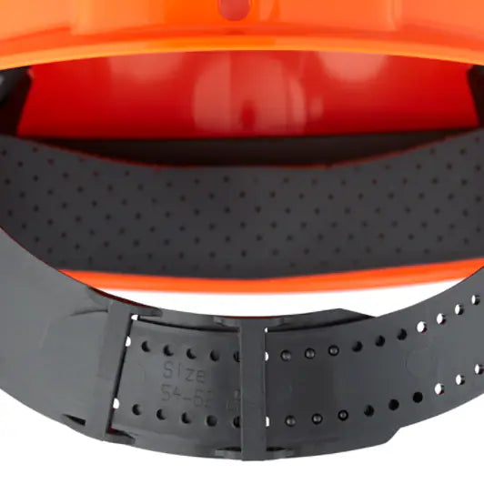 3M™ Veiligheidshelm, Uvicator, pinlock, ventilatie, kunststof zweetband, oranje, G3000CUV-OR