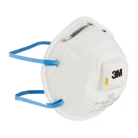 3M™ Cool Flow™ Stofmasker 8822, FFP2 NR D, met ventiel, 3/verpakking