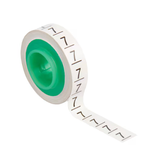 3M™ ScotchCode™ SDR-7 Kabelmarkering Navulrollen, Nummer "7", 10x Retailverpakking