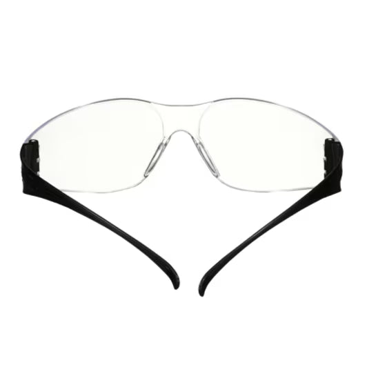 3M™ SecureFit™ 100 Veiligheidsbril, zwart montuur, krasbestendige, heldere lenzen, SF101AS-BLK-EU, 5/verp., 20 verp./doos