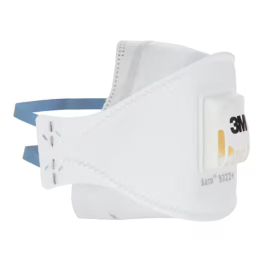 3M™ Aura™ Cool Flow™ Stofmasker met ventiel 9322+-serie