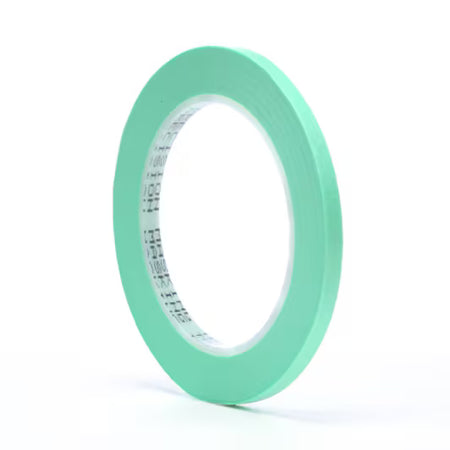 3M™ Precisie Maskeertape, Groen, 6.35 mm x 55 m, 06525