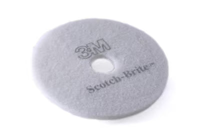 Scotch-Brite™ Vloerpads, Wit, 406 mm, 5/Doos