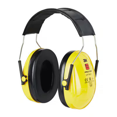 3M™ PELTOR™ Optime™ I Gehoorkappen, geel, hoofdband, H510A-401-GU