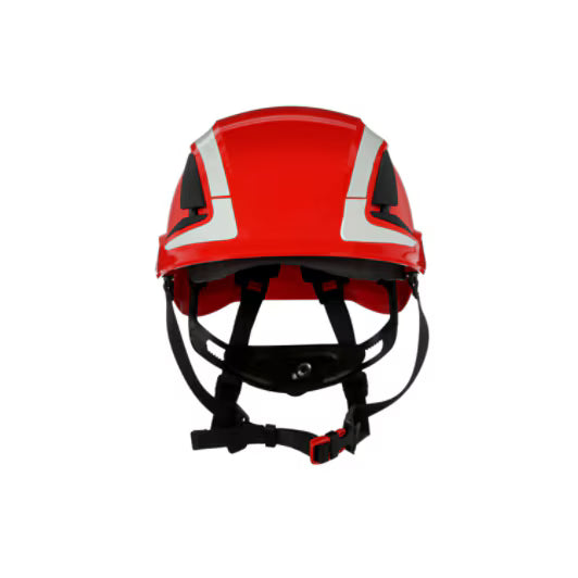 3M™ SecureFit™ X5000 Veiligheidshelm, geventileerd, reflecterend, CE, rood, X5005V-CE