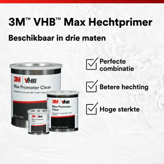 3M™ VHB™ Tape Max-hechtprimer, Clear, 946.4 ml
