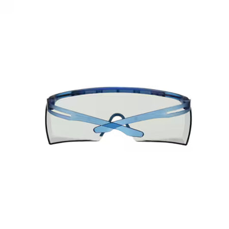 3M™ SecureFit™ 3700 Overzetbril, blauwe veren, Scotchgard™ anticondens (K&N), lichtgrijze lens voor binnen/buiten, SF3707SGAF-BLU-EU, 20/doos