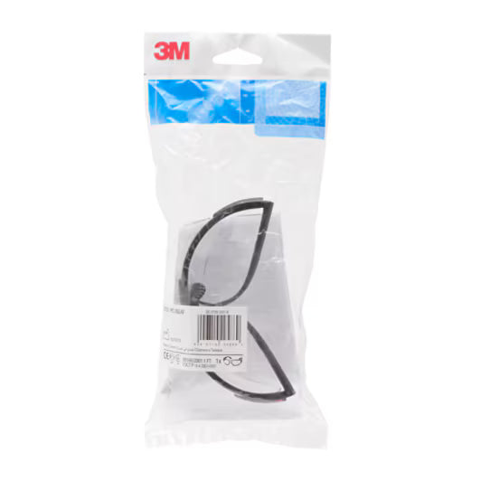 3M™ Veiligheidsbrillen 2750-serie, zwart montuur, krasbestendig/anticondens, heldere lenzen, 2750