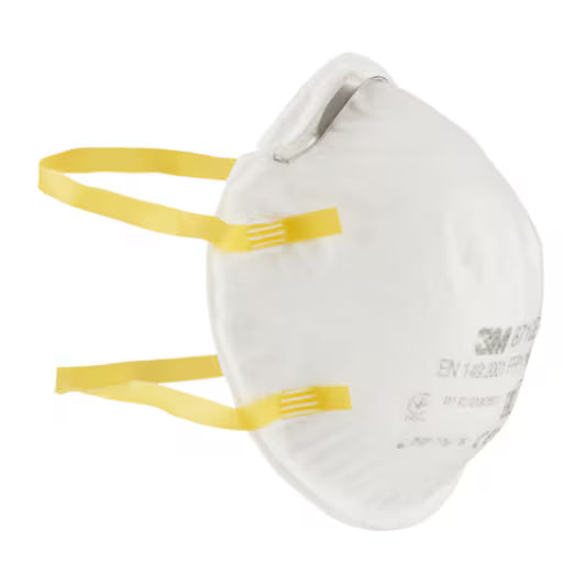 3M™ Stofmasker voor handmatig schuren 8710E, FFP1, 3/pak
