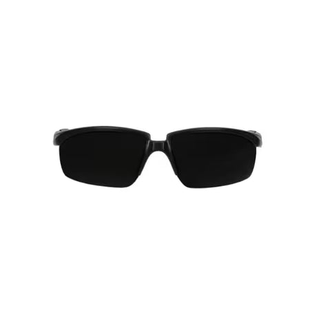 3M™ Solus™ 2000 Veiligheidsbril, zwart/groen frame, antikras+ (K), IR 5.0 grijze lenzen, S2050ASP-BLK, 20/doos