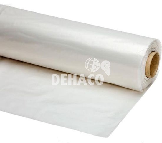Folie op rol brandvertragend 200mu 2x25 mtr