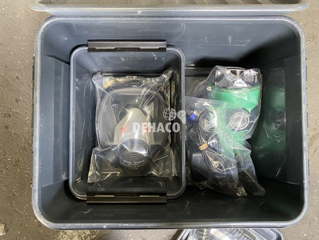 Gebruikte Scott Proflow SC Asbestos compleet met Vision masker M/L