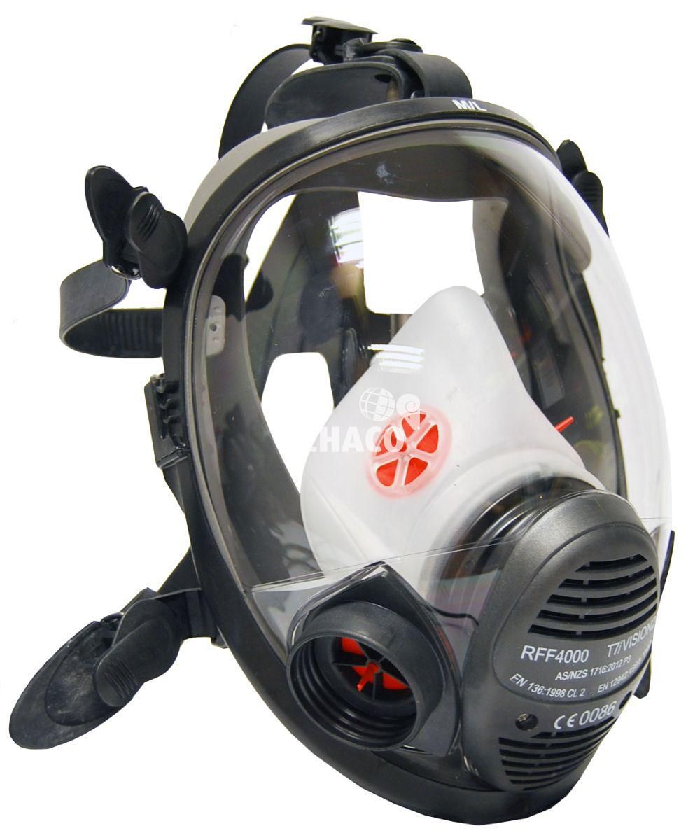 Gebruikte Scott Vision RFF4000 volgelaatsmasker silicone maat S
