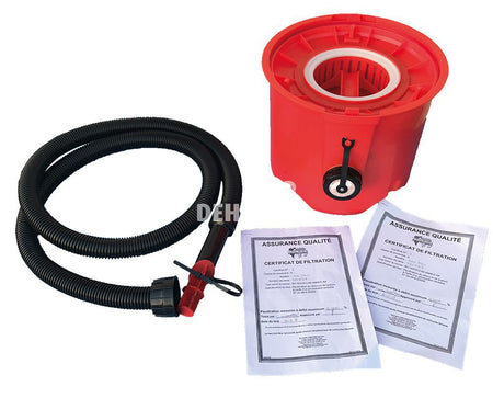 Hepa cartridge voor Numatic HZC 390S-2 asbeststofzuiger
